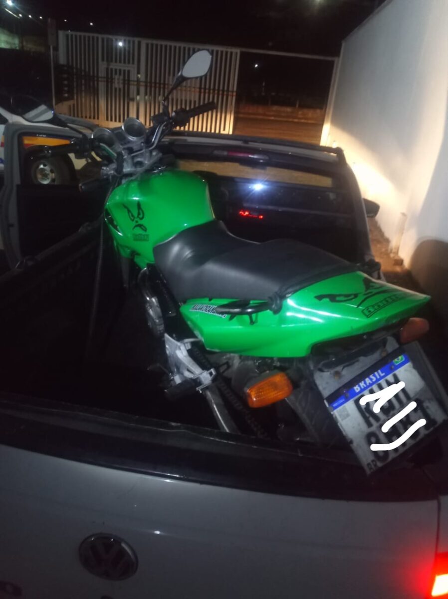 Motociclista é preso em Nova Era por adulteração de sinal de identificação veicular