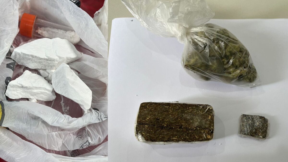 Homem é preso com R$ 95 mil em drogas na MG-010, em Conceição do Mato Dentro