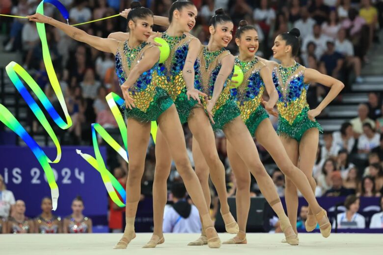 Brasil conquista o bronze na série mista na Copa do Mundo de Milão de ginástica rítmica