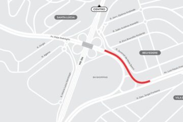 Interdição no trevo do Belvedere, em BH, começa nesta terça e altera trânsito; saiba mais