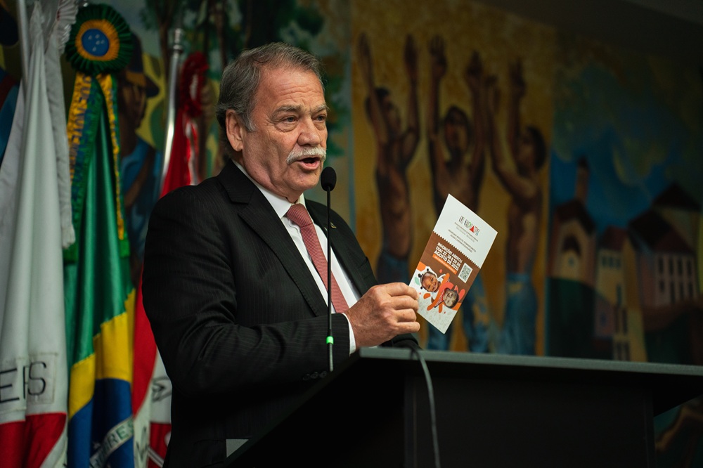 prefeito de Nova Lima (MG) e diretor Financeiro da AMIG, João Marcelo Dieguez Pereira
