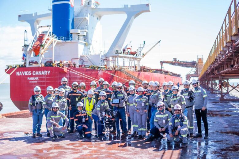 Anglo American e Ferroport exportam 200 milhões de toneladas no Porto do Açu e alcançam marca histórica