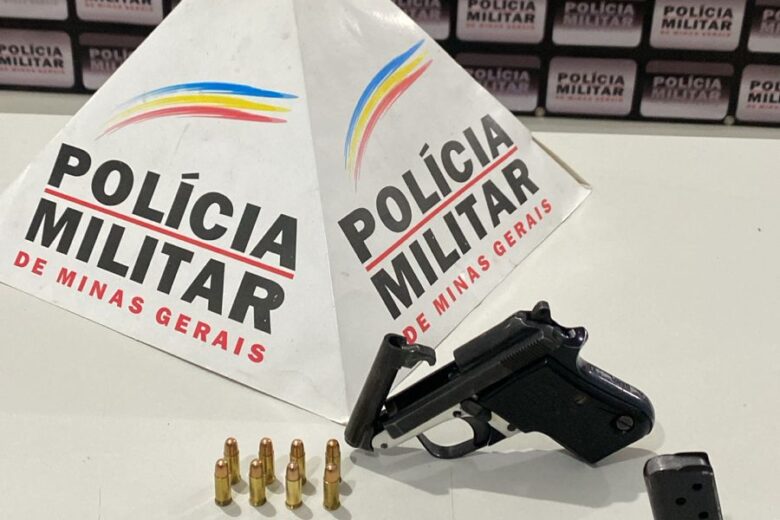 Polícia Militar prende homem por porte ilegal de arma de fogo em São Domingos do Prata
