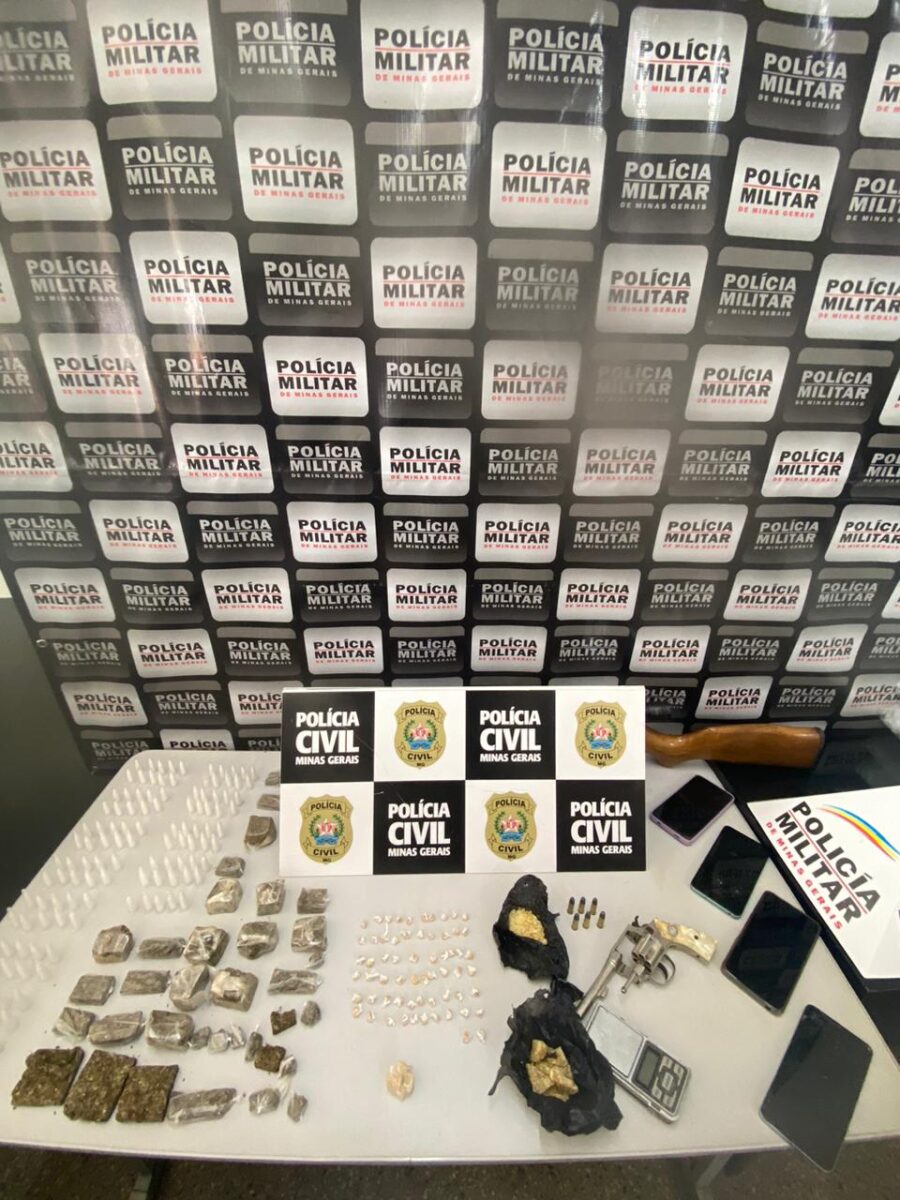 Operação policial em Santa Bárbara resulta na prisão de três suspeitos e grande apreensão de drogas