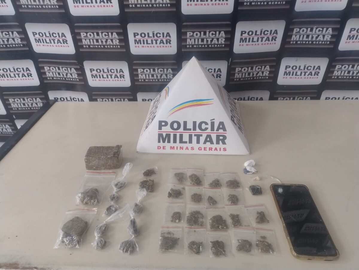 Polícia Militar prende quatro pessoas e apreende drogas em operação no bairro Cruzeiro Celeste, em João Monlevade