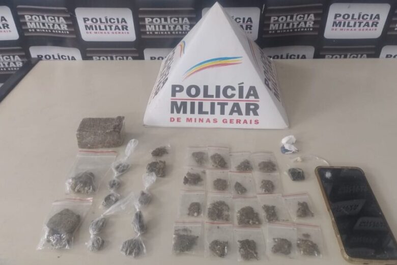 Polícia Militar prende quatro pessoas e apreende drogas em operação no bairro Cruzeiro Celeste, em João Monlevade