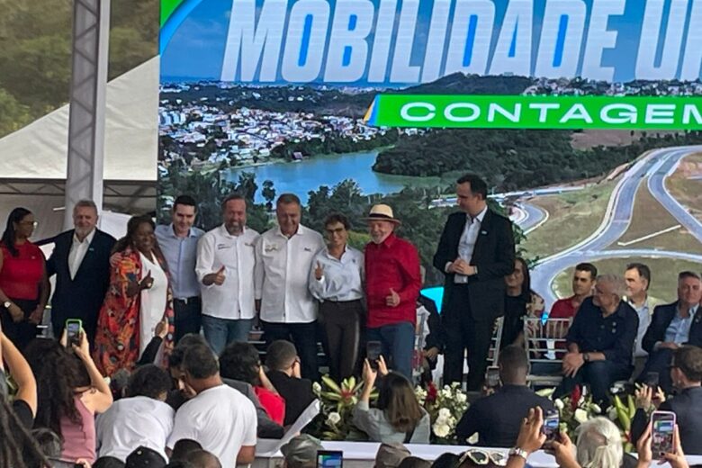 Prefeita Marília Campos destaca expansão do metrô durante visita de Lula a Contagem
