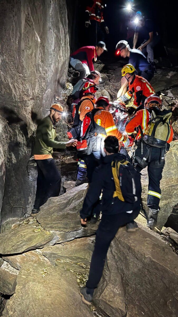 Na Serra do Cipó, escalador morre em queda de 20 metros