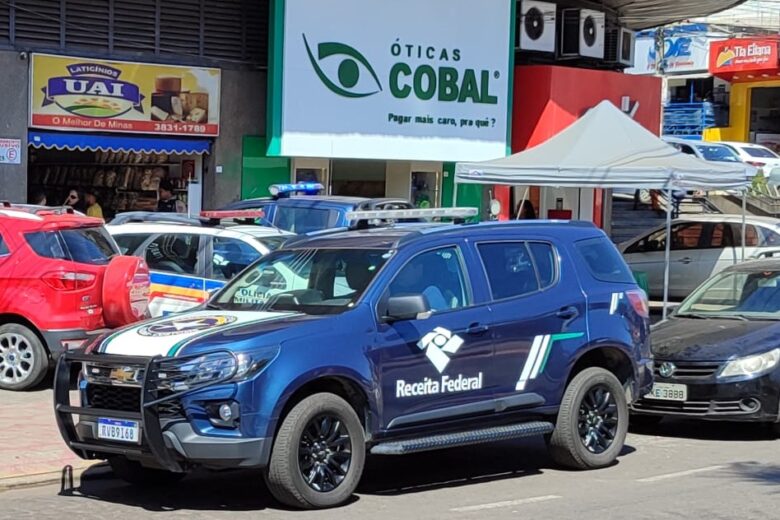 Receita Federal realiza operação de fiscalização em Itabira