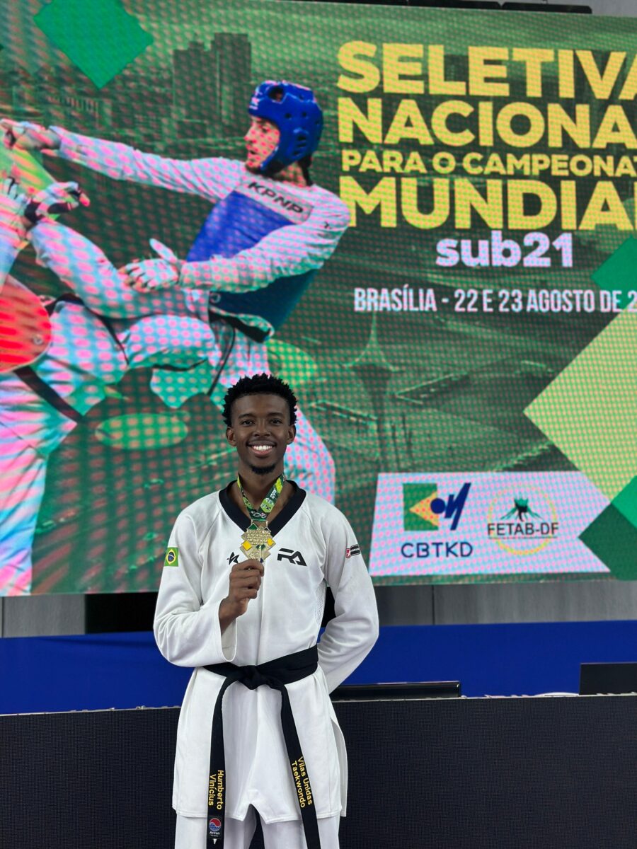 Itabirano Humberto Vinicius vence seletiva e se disputará Mundial Sub-21 de Taekwondo