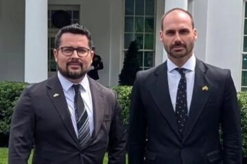 PGR denuncia Eduardo Bolsonaro e Paulo Figueiredo por coação