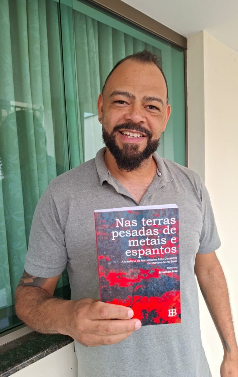 Romance histórico de Erivelton Braz será lançado hoje (1º) na Câmara Municipal de João Monlevade