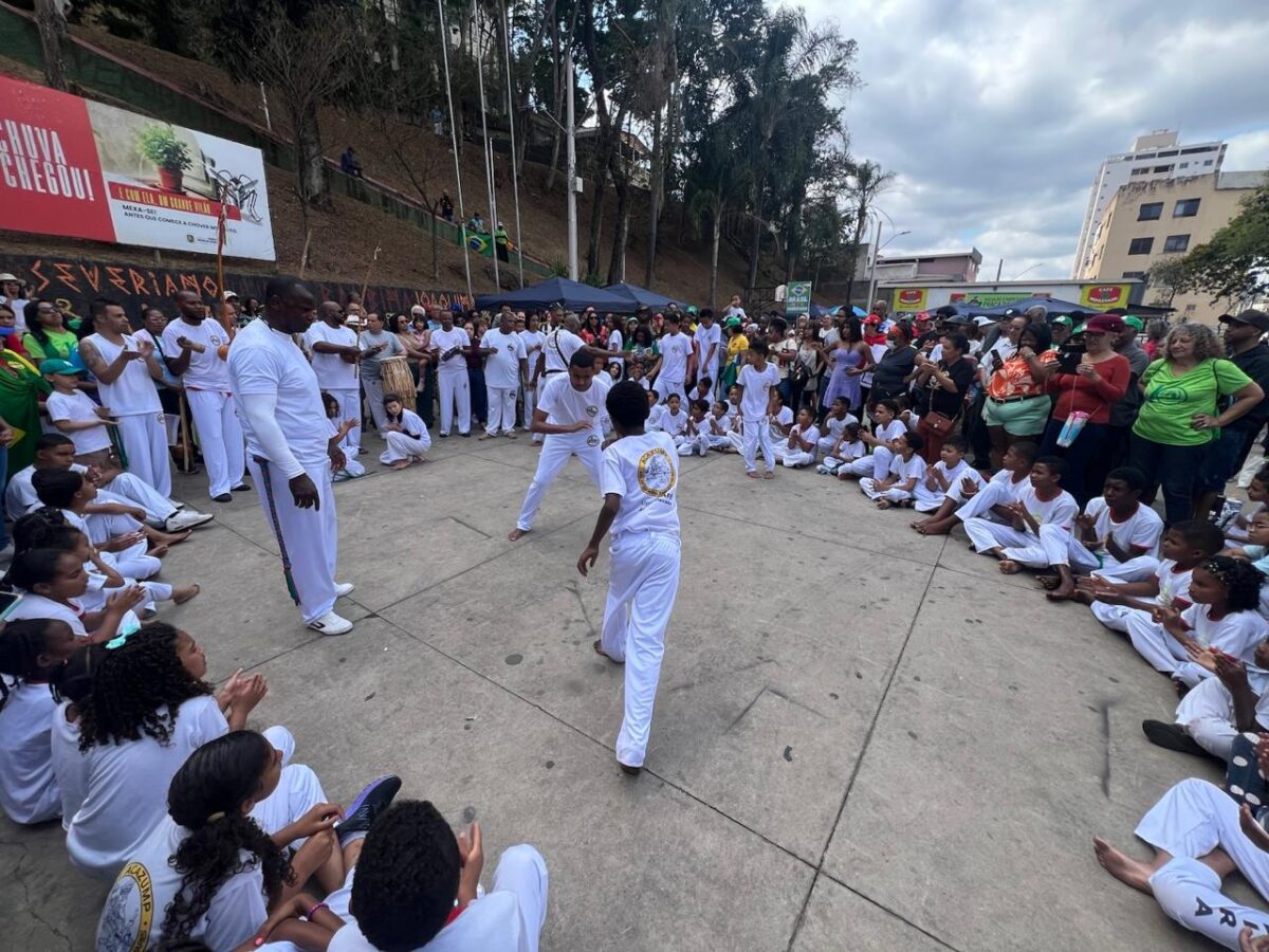 João Monlevade recebe o 1º Festival de Capoeira Acazump - Zumbi Vive