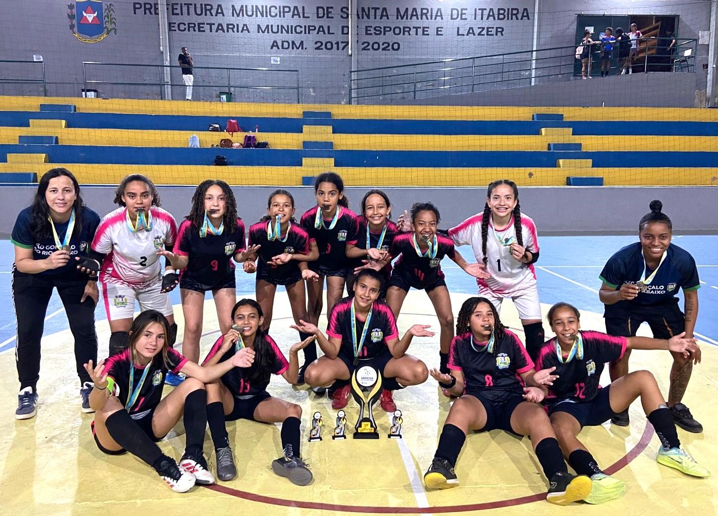 São Gonçalo do Rio Abaixo conquista títulos importantes nos Jogos Abertos da Juventude