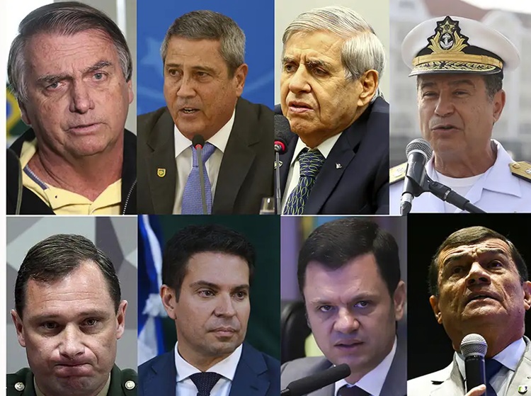 Confira as penas de Bolsonaro e mais sete condenados pelo STF