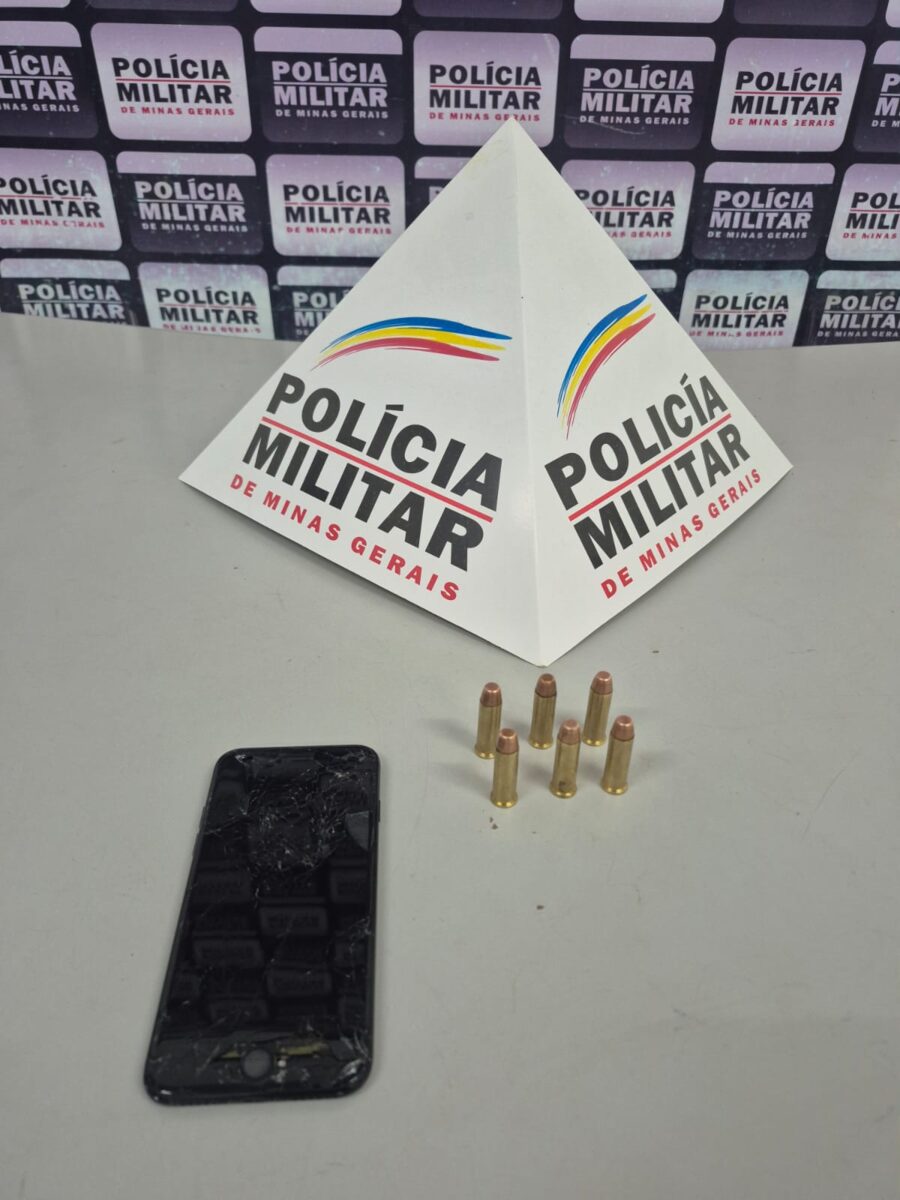 Polícia Militar prende jovem por posse ilegal de munição no bairro Machado, em Itabira