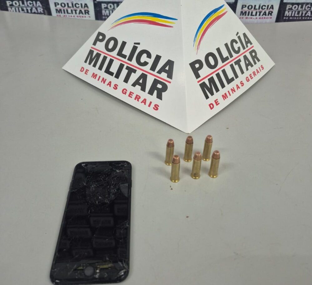 Polícia Militar prende jovem por posse ilegal de munição no bairro Machado, em Itabira