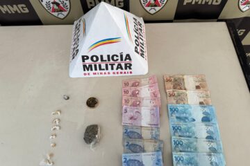 Operação policial em Rio Piracicaba apreende drogas e prende casal por tráfico e maus-tratos a animais