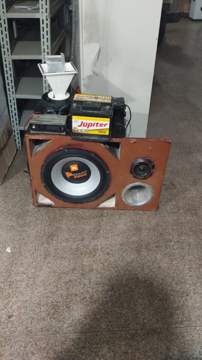 Polícia Militar prende homem por perturbação do sossego e desacato em Nova Era