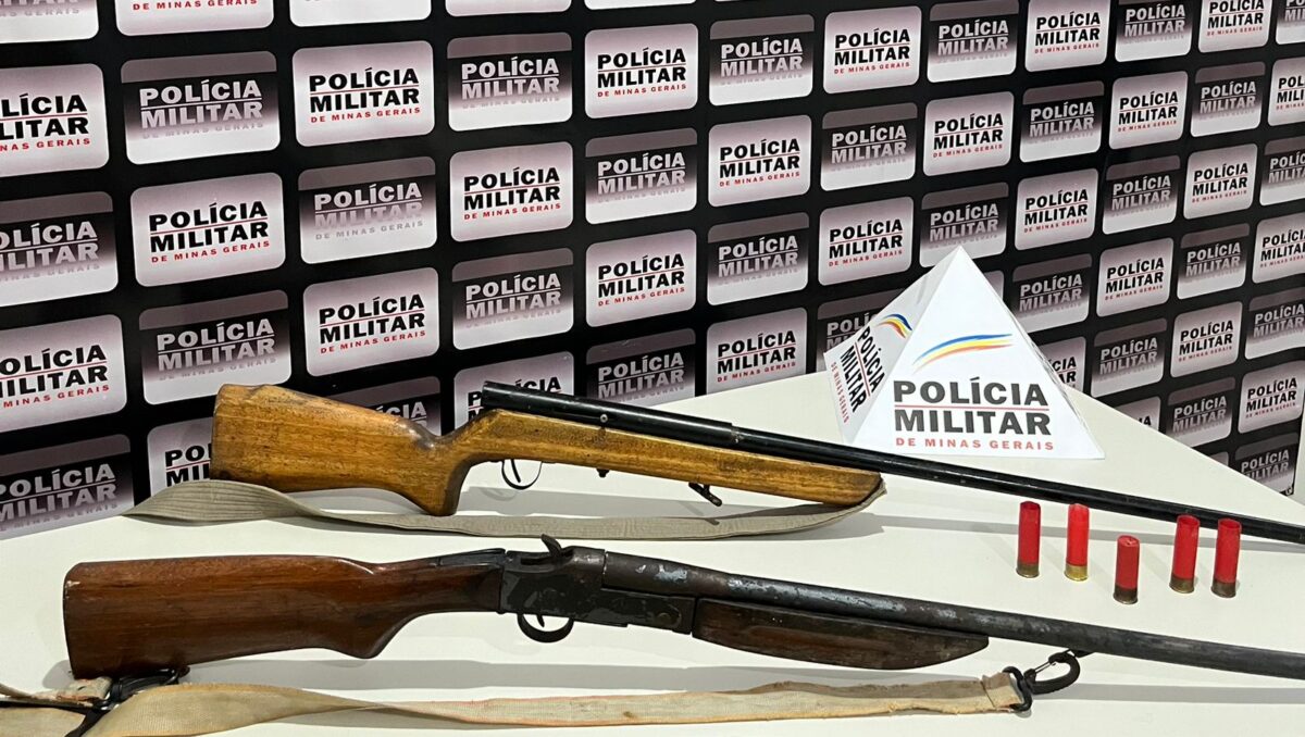 Homem é preso em São Domingos do Prata por ameaças, injúria racial e posse irregular de armas