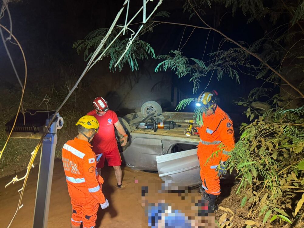 Ponte estreita em Minas Gerais
