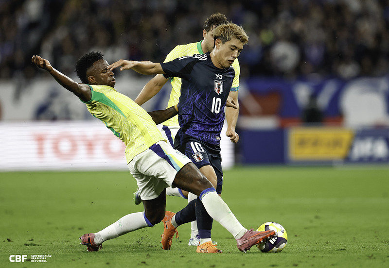 Fabrício Bruno falha duas vezes, Brasil leva virada e perde do Japão pela 1ª vez na história; assista aos gols