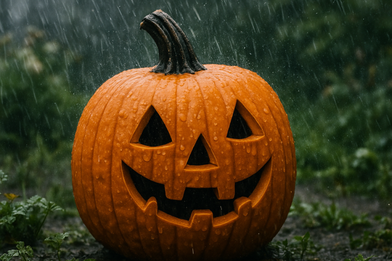 A chuva vai assombrar esse halloween