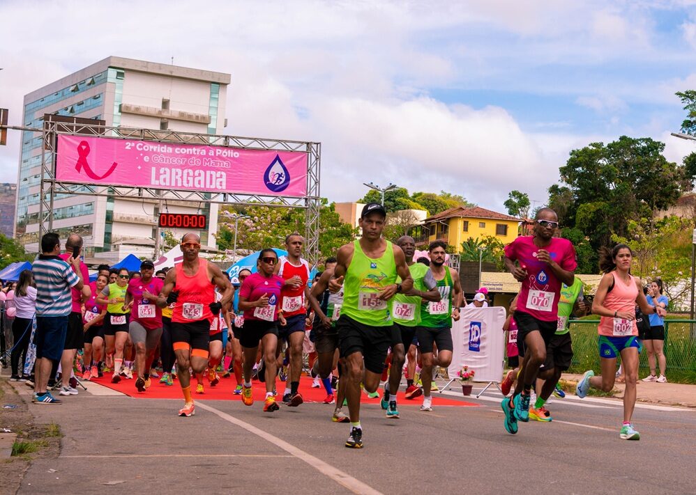 Itabiranos conquistam pódio na 2ª Corrida Contra a Pólio e o Câncer de Mama