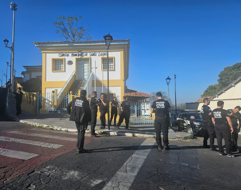 Operação investiga suspeitas de corrupção na Câmara de Santa Luzia