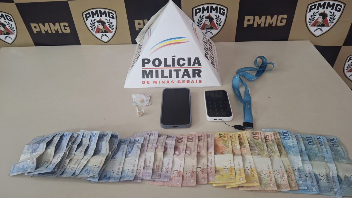 Polícia prende homem por tráfico e apreende drogas, em João Monlevade
