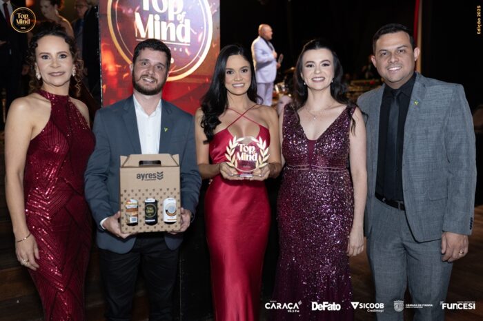 Representantes do Sicoob no Top of Mind