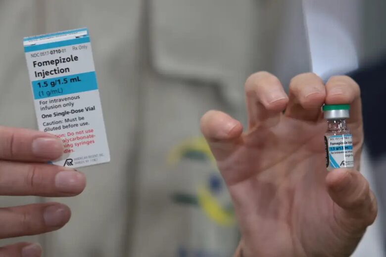 Brasil recebe 2,5 mil unidades de fomepizol, antídoto contra metanol