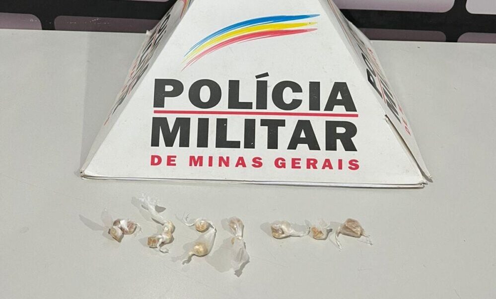 Polícia Militar prende jovem por tráfico de drogas em São Domingos do Prata