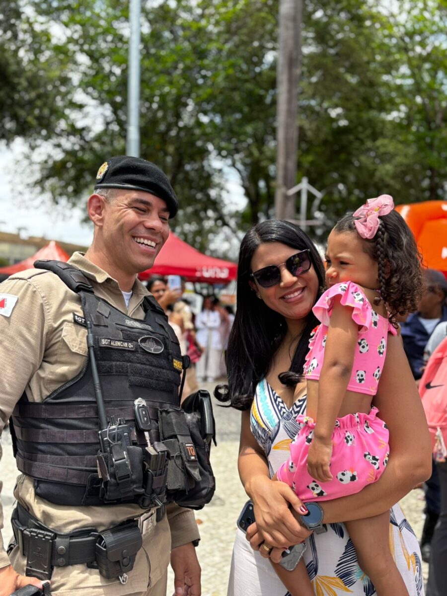 Polícia Militar promove ação cívico-social em Itabira com serviços, lazer e cidadania