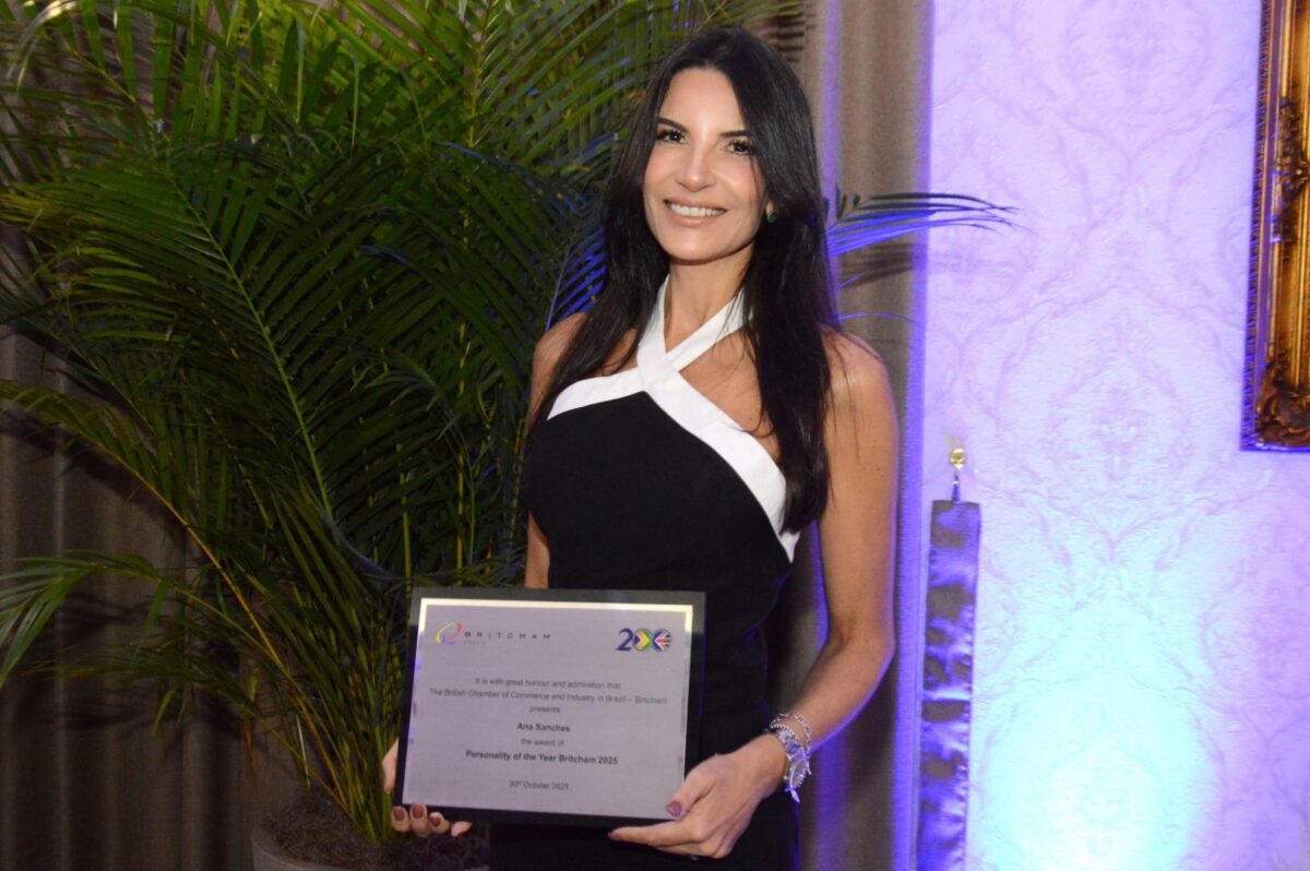 Executiva mineira da Anglo American é reconhecida no prêmio Personalidade do Ano Britcham 2025