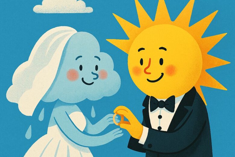 Sol e chuva: casamento da umidade com o calor