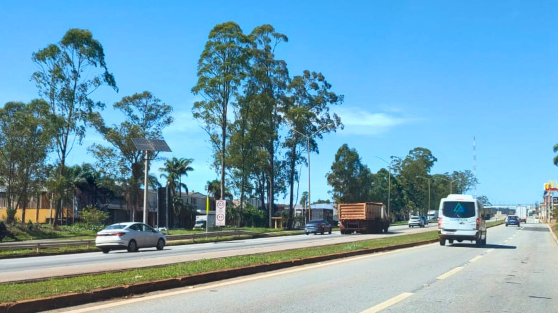 Nova Lima: EPR Via Mineira inicia testes educativos de radares de velocidade média na BR-040