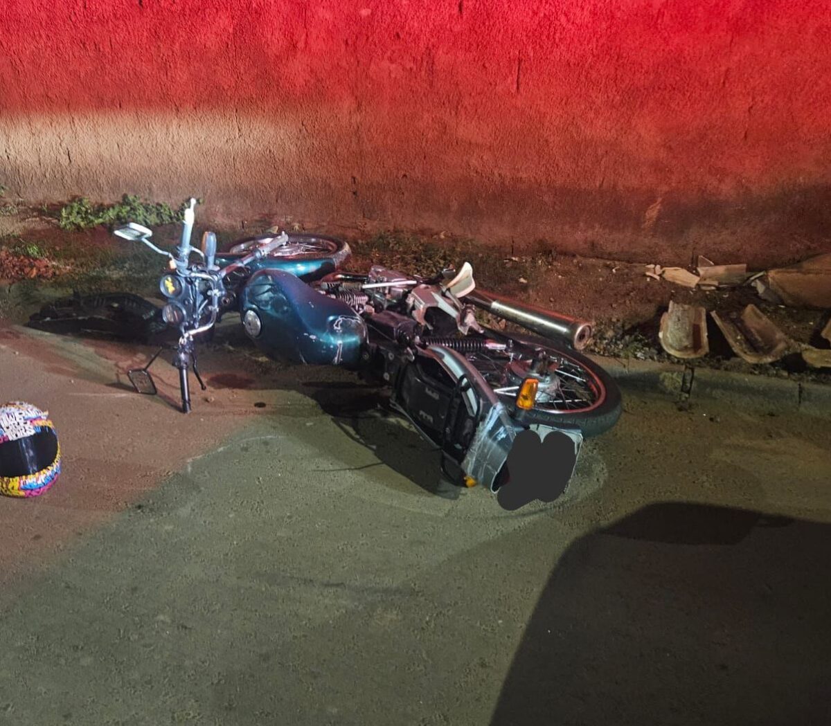 Jovem de 19 anos é preso após fugir da Polícia Militar e cair de moto em Rio Piracicaba