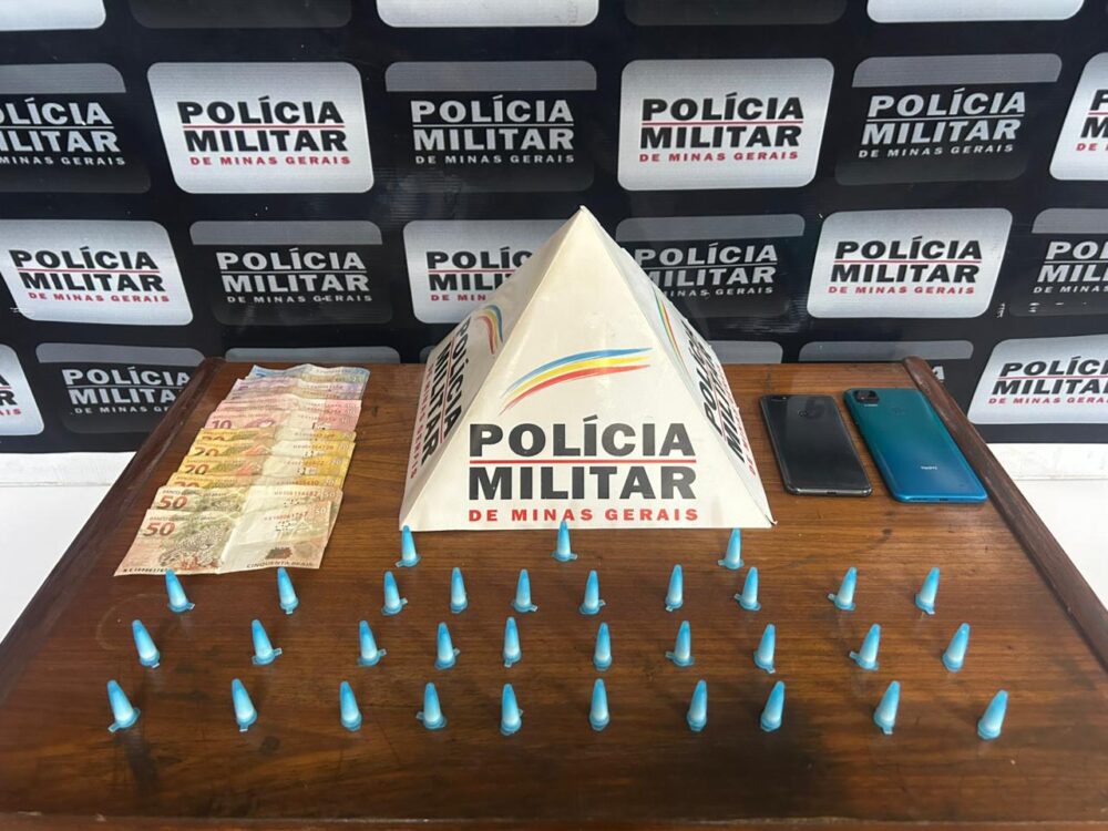 Dois homens são presos por tráfico de drogas no bairro São Miguel, em Barão de Cocais