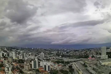 Segunda-feira será de chuva e queda de temperatura em Itabira, João Monlevade e BH; confira a previsão do tempo