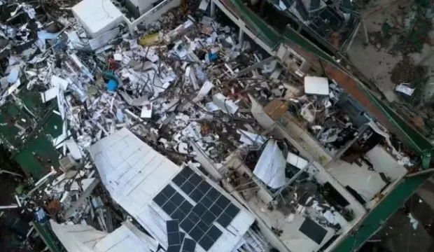 Ciclone causa destruição, deixa 4 mortos e 400 feridos no Paraná