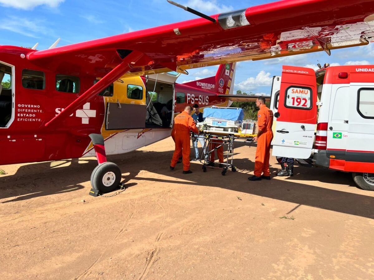 Bombeiros realizam parto de risco de gêmeos prematuros, em Taiobeiras