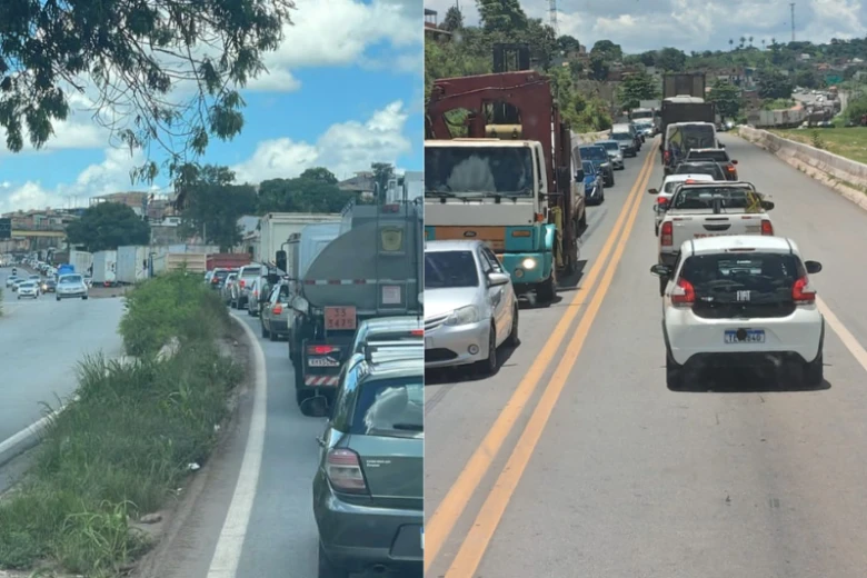 BR-381 registra trânsito crítico nesta terça-feira e deve ter aumento no fluxo com feriados de fim de ano