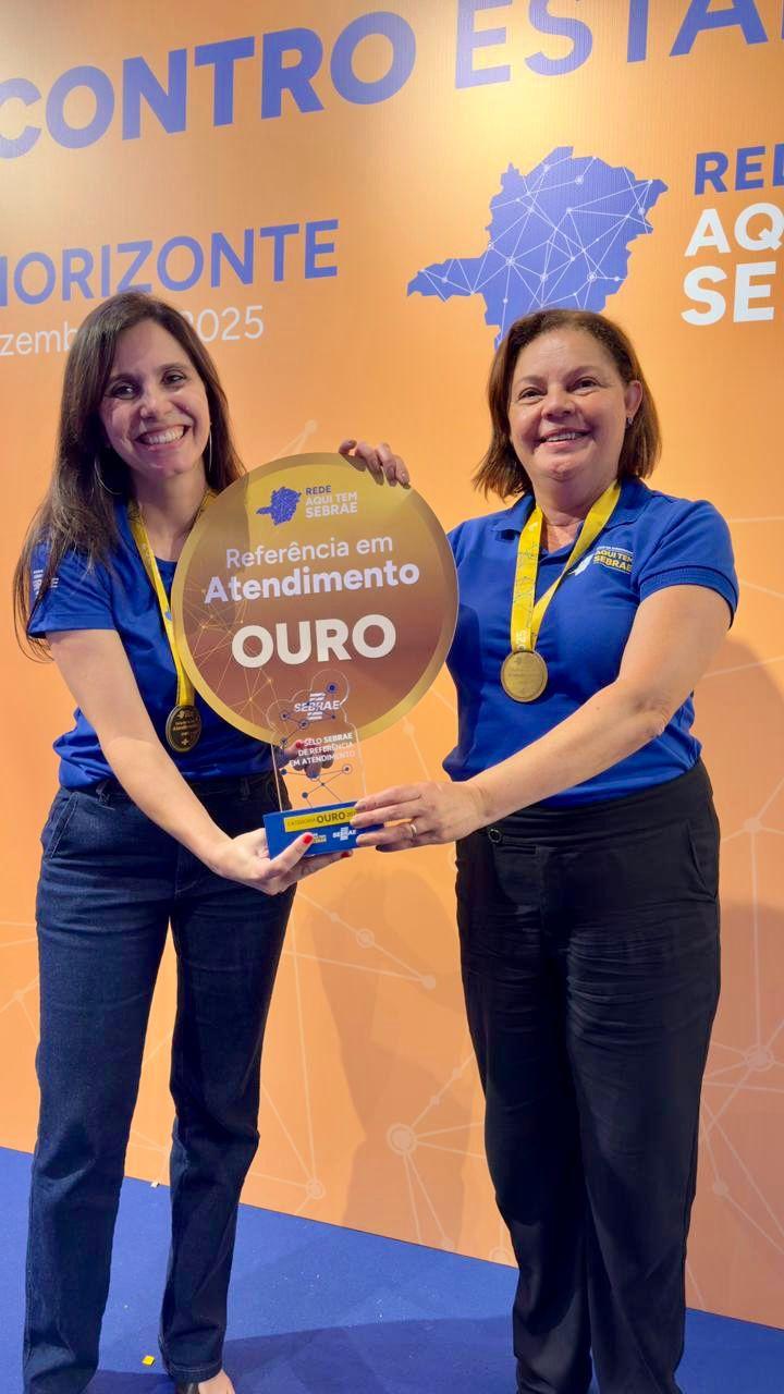 São Gonçalo do Rio Abaixo ganha o  “Selo Ouro” em premiação do Sebrae
