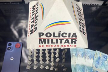 Jovem é preso por tráfico de drogas após ação do programa “Olho Vivo”, em Santa Bárbara