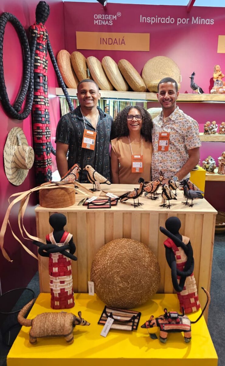 Peças das cidades de Antônio Dias e Santa Bárbara estão na Feira Nacional de Artesanato; saiba mais