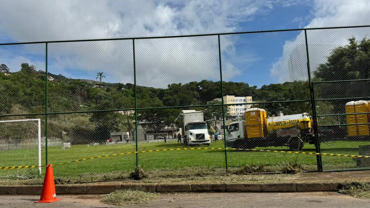 Campo do Ivipa é preparado para inauguração da radioterapia do HNSD; presidente Lula participa da cerimônia