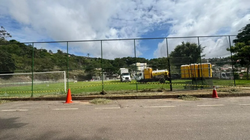 Campo do Ivipa é preparado para inauguração da radioterapia do HNSD; presidente Lula participa da cerimônia
