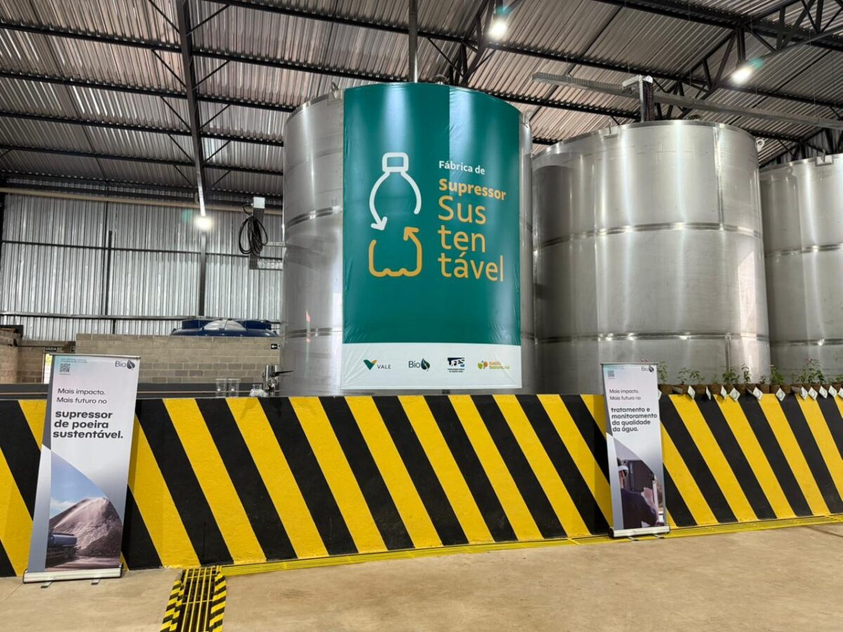 Fábrica de supressor de poeira a partir de PET reciclado é inaugurada em Itabira; saiba mais