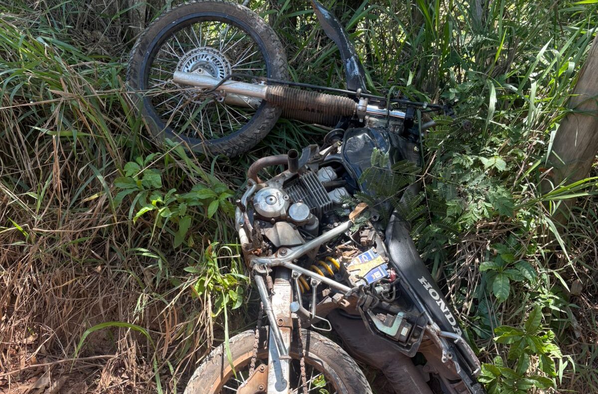 Motocicleta furtada em Ipoema é recuperada pela PM em Bom Jesus do Amparo